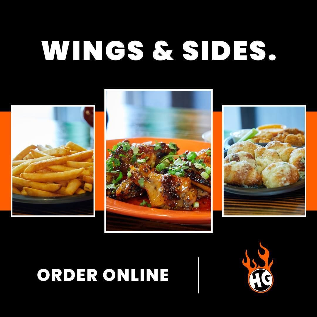 HG Coal Fired Pizza Order Online Wings Garlic Knots Fries - Side Orders